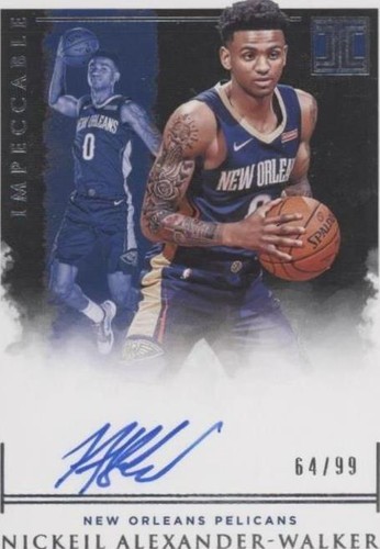 2019-20 Panini Impeccable - Nickeil Alexander-Walker #IR-NAW