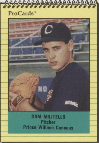 1991 ProCards Minor League - Sam Militello #1423