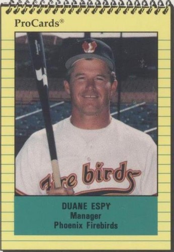 1991 ProCards Minor League - Duane Espy #83