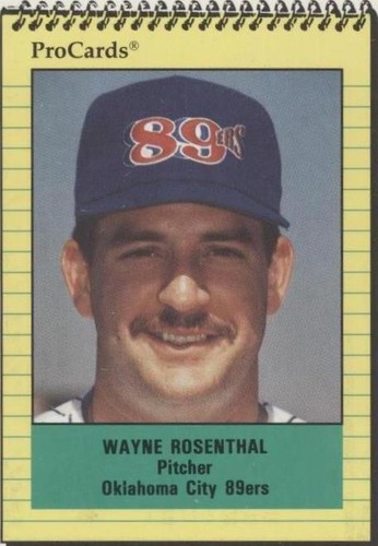 1991 ProCards Minor League - Wayne Rosenthal #178