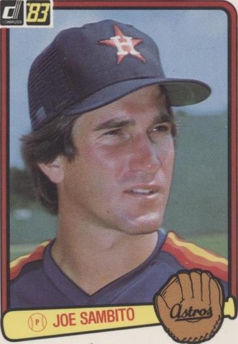 1983 Donruss - Joe Sambito #244