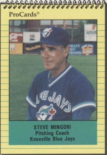 1991 ProCards Minor League - Steve Mingori #1786