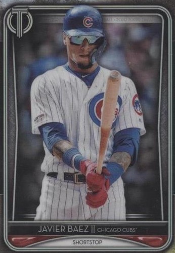 2020 Topps Tribute - Javier Báez #75