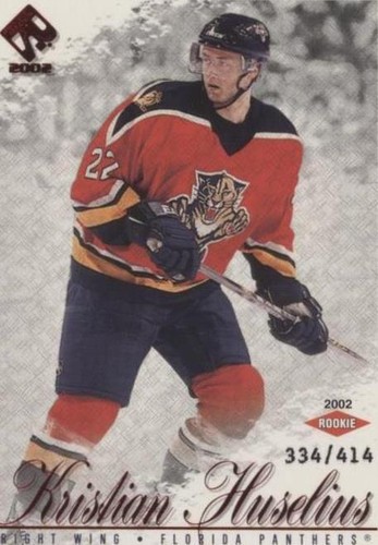 2001-02 Pacific Private Stock - Kristian Huselius #123