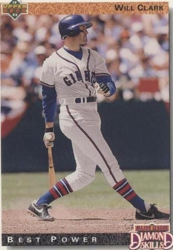 1992 Upper Deck - Will Clark #718