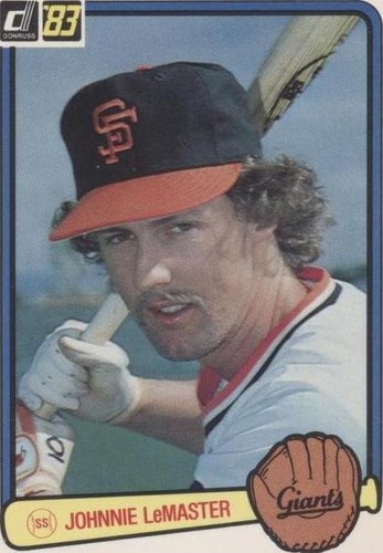 1983 Donruss - Johnnie LeMaster #125