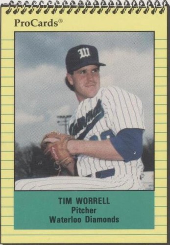 1991 ProCards Minor League - Tim Worrell #1257