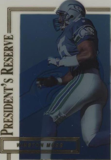 1996 Collector's Edge President's Reserve Winston Moss #179