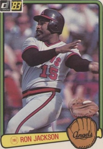 1983 Donruss - Ron Jackson #639