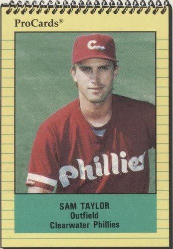 1991 ProCards Minor League - Sam Taylor #1635