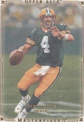 2008 Upper Deck Masterpieces Brett Favre #10