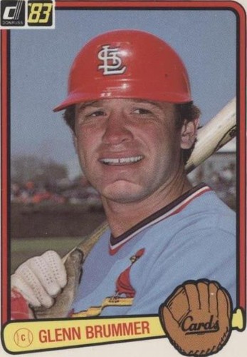 1983 Donruss - Glenn Brummer #418