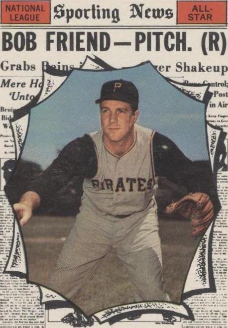 Topps 1961 - Bob Friend #585