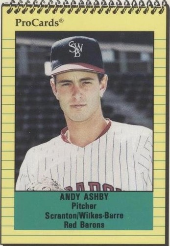 1991 ProCards Minor League - Andy Ashby #2530