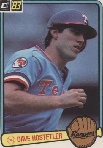 1983 Donruss - Dave Hostetler #89