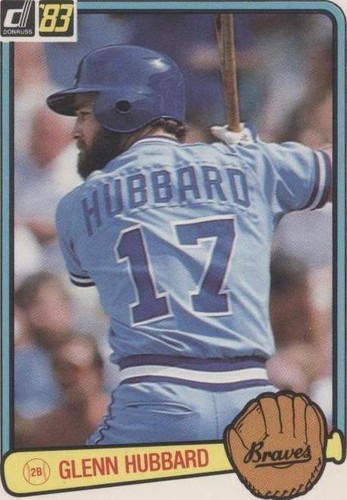 1983 Donruss - Glenn Hubbard #184