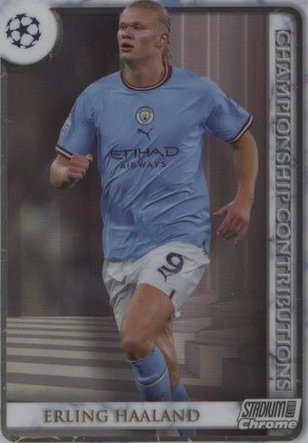 TOPPS サッカーカード STADIUM CLUB CHROME ERLING HAALAND DORTMUND #9 送料無料 中古 IT2 TOPPS サッカーカード STADIUM CLUB CHROME ERLING HAALAND