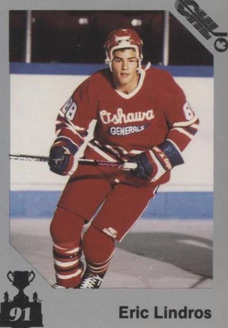 1990-91 7th Inning Sketch CHL Memorial Cup - Eric Lindros #96