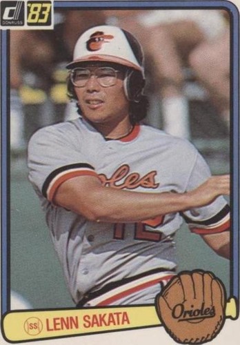 1983 Donruss - Lenn Sakata #205