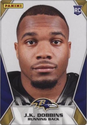 2020 Panini NFL Sticker & Card Collection J.K. Dobbins #73