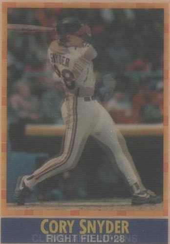 1990 Sportflics - Cory Snyder #3