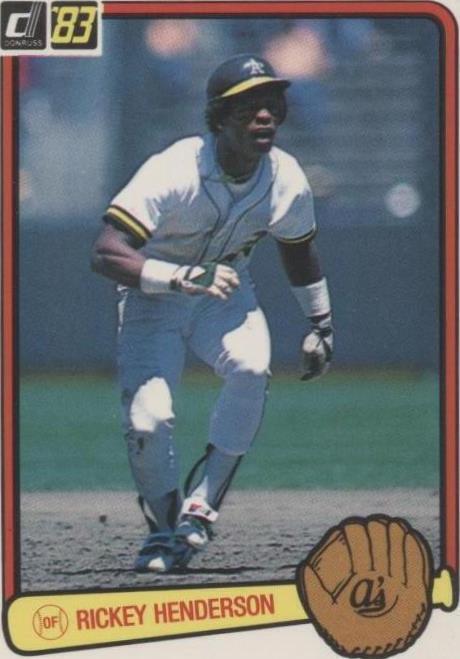Donruss 1983 - Rickey Henderson #35