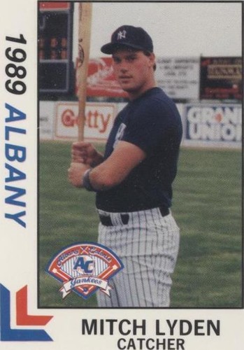 1989 Best Albany-Colonie Yankees - Mitch Lyden #14