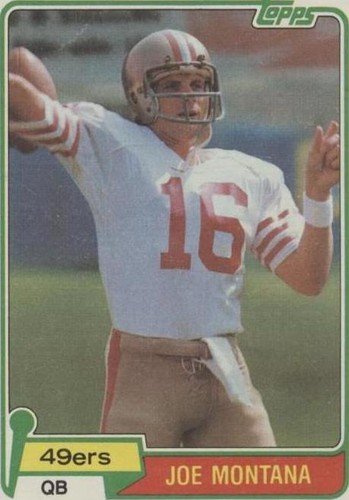 1981 Topps Joe Montana #216