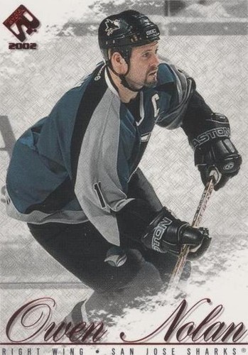 2001-02 Pacific Private Stock - Owen Nolan #86