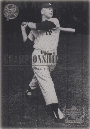 Mickey Mantle 2001 SP 本物ゲーム着用ジャージ UD-MM Mickey Mantle No 6 & 7 Signed Authentic Mitchell Ness