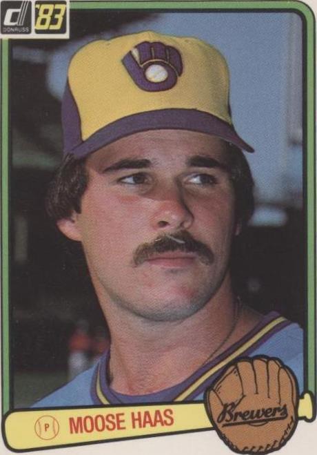 1983 Donruss - Moose Haas #204