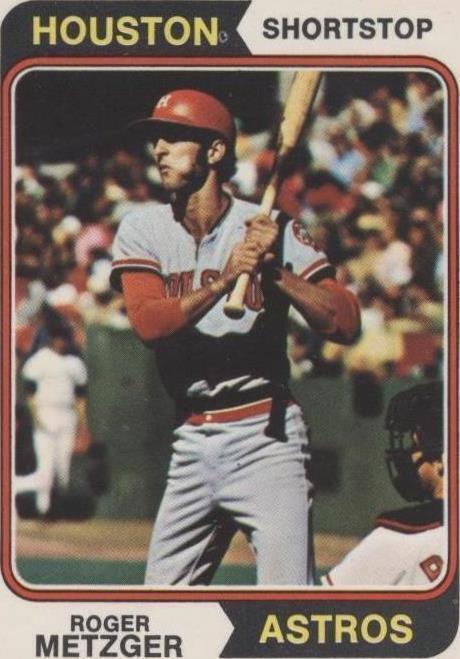 1974 O-Pee-Chee - Roger Metzger #224