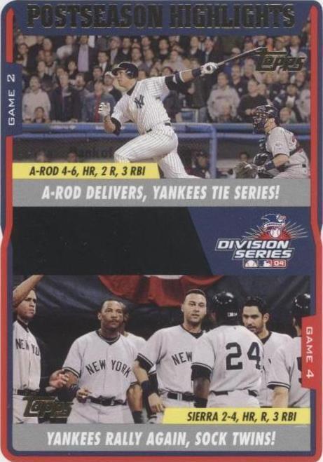 2005 Topps - Alex Rodriguez #349