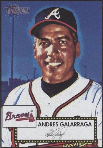 2001 Topps Heritage - Andres Galarraga #PP2