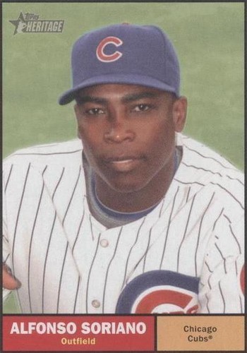 2010 Topps Heritage - Alfonso Soriano #88