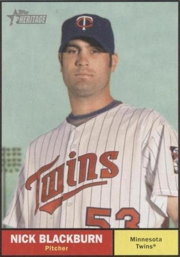 2010 Topps Heritage - Nick Blackburn #63