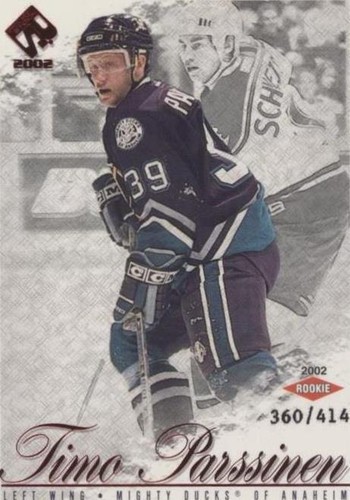 2001-02 Pacific Private Stock - Timo Parssinen #112