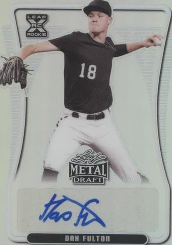 2020 Leaf Metal Draft - Dax Fulton #BA-DF1