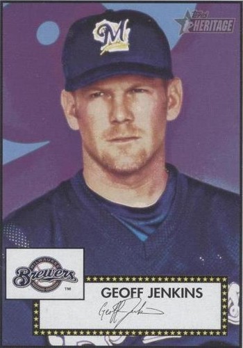 2001 Topps Heritage - Geoff Jenkins #13