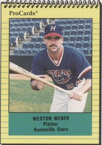 1991 ProCards Minor League - Weston Weber #1796