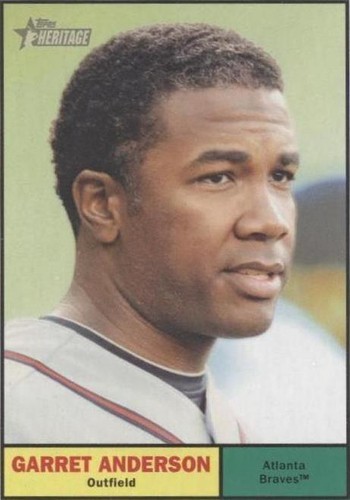 2010 Topps Heritage - Garret Anderson #84