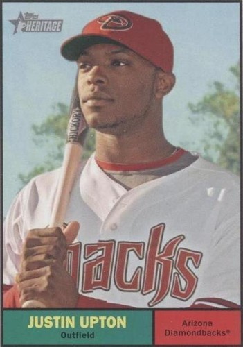 2010 Topps Heritage - Justin Upton #82