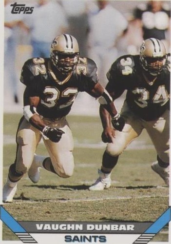 1993 Topps Vaughn Dunbar #7