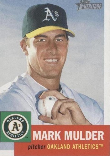 2002 Topps Heritage - Mark Mulder #20