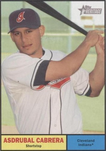2010 Topps Heritage - Asdrubal Cabrera #60