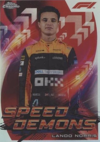 2022 Topps Chrome Formula 1 - Lando Norris #SD-LN