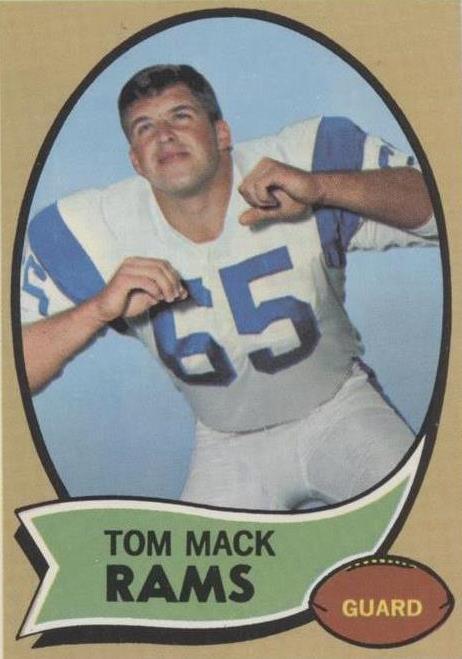 1970 Topps Tom Mack #151