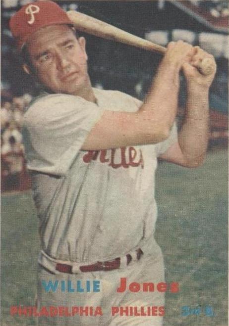 1957 Topps - Willie Jones #174