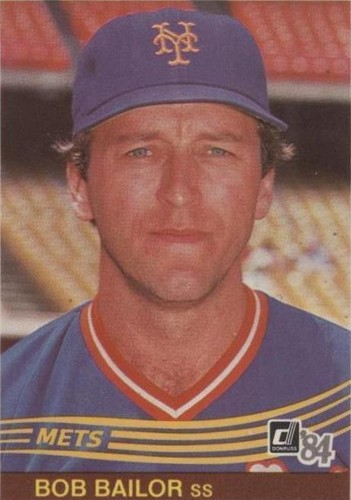 1984 Donruss - Bob Bailor #595