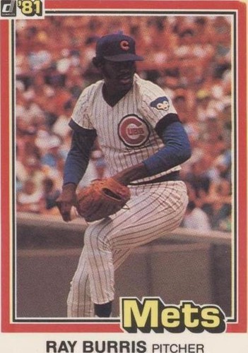 1981 Donruss - Ray Burris #524